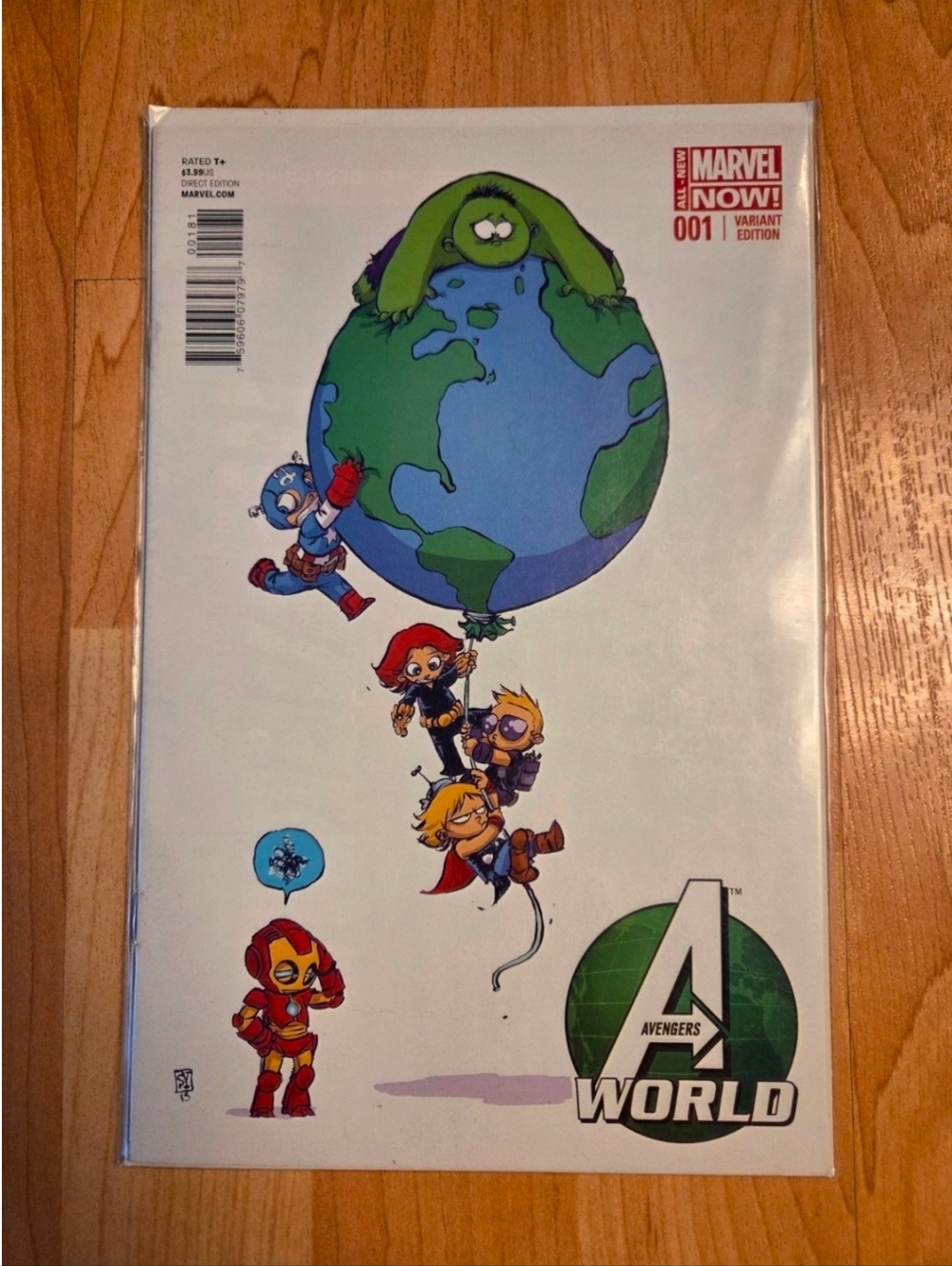 BOGO Marvel Now! Avengers World issue 1 variant cover